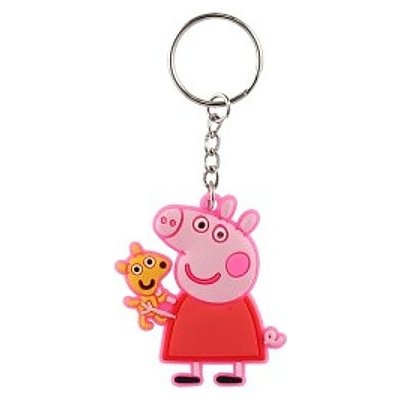 Přívěsek na klíče 3D Prasátko Peppa Pig – Zbozi.Blesk.cz