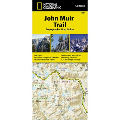 Trail Topographic Map Guide National Geographic – Zboží Dáma