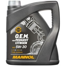 Mannol O.E.M. for Peugeot Citroën 5W-30 4 l