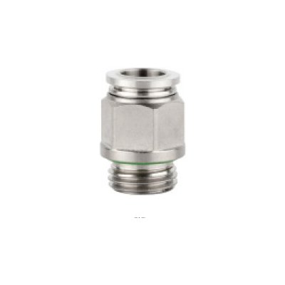 Pneumatická nástrčná přímá spojka 8mm se závitem 1/8 nerez | Zboží Auto
