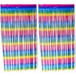 Barevný závěs SORAYUXI 100x200 cm sada 2 ks – Hledejceny.cz