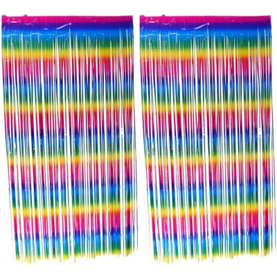 Barevný závěs SORAYUXI 100x200 cm sada 2 ks – Hledejceny.cz