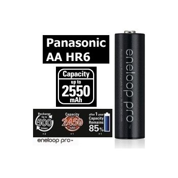 Panasonic Eneloop Pro AA 2500mAh 1ks 3HCDE