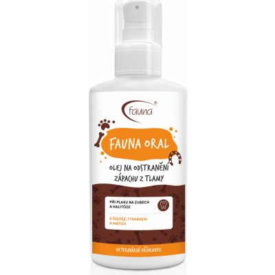 FAUNA ORAL Aromaterapie KH Ústní olej proti zápachu 100 ml – Zbozi.Blesk.cz