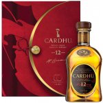 Cardhu 12y 40% 0,7 l (dárkové balení 2 sklenice) – Zboží Dáma