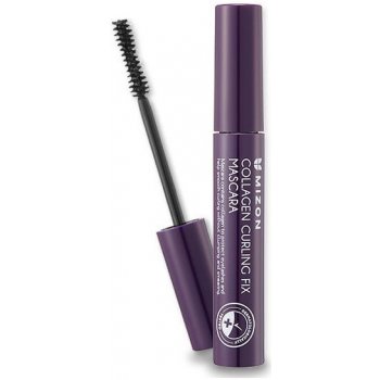 Mizon Collagen Curling Fix Mascara voděodolná řasenka pro prodloužení řas s kolagenem Black 6 ml