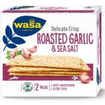 Wasa Delicate Crisp roasted garlic & sea salt 190 g – Zboží Dáma