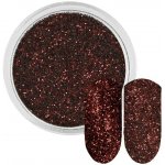 Rossart Tmavě hnědý třpytivý prášek 0,2 mm 3 ml – Hledejceny.cz
