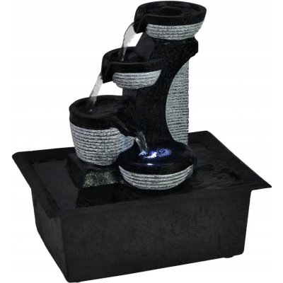 Nabytek XL Interiérová fontánka s LED osvětlením, polyresin – Hledejceny.cz