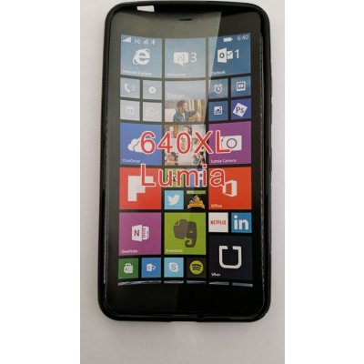 Pouzdro ForCell Lux S Microsoft Lumia 640 XL černé