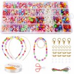 InnoVibe Korálky na výrobu náramků 107 dílů – Zboží Dáma