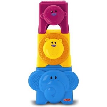 Fisher-Price Skládací kostky se zvířaty