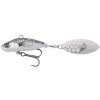 Návnada a nástraha Savage Gear 3D Sticklebait Tailspin Sinking Black Silver 7,3cm 13g