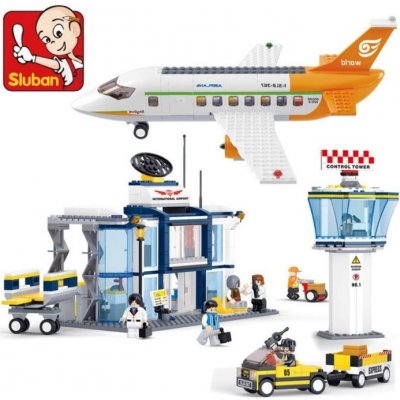 Sluban B0367 Aviation Mezinárodní letiště 678 ks – Hledejceny.cz