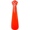 Obouvací lžíce Buble plastová 18 cm kočka červená neon