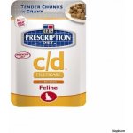 Hill's Feline C/D MultiCare Chicken 85 g – Sleviste.cz