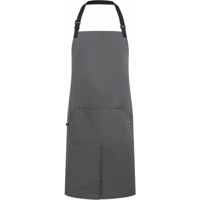Premier PR 023 dark grey Zástěra s laclem "Utility 2.0" – Hledejceny.cz