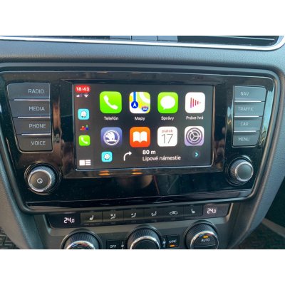 Tvrzené sklo BROTECT AirGlass pro infotainment systém Škoda Octavia Amundsen 2013-2016 6,5" – Zboží Živě