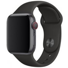 Atonyx Silikonový pásek pro Apple Watch 42/44/45 mm Černá 224