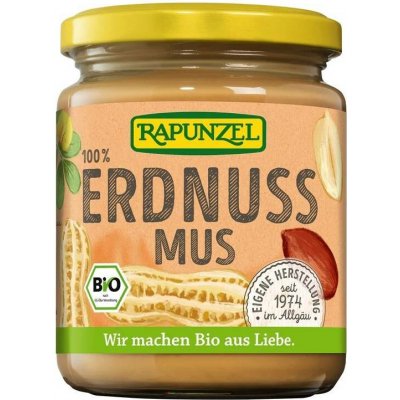 Rapunzel Bio 100%-ní arašídová Pasta jemná 250 g – Sleviste.cz