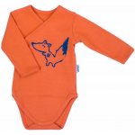 Kojenecké bavlněné body s bočním zapínáním Nicol Fox Club oranžové Kojenecké bavlněné body s bočním zapínáním Nicol Fox Club oranžové – Zbozi.Blesk.cz