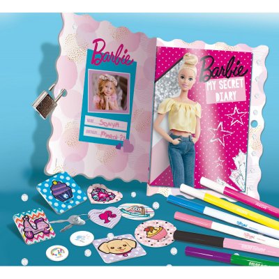 Lisciani BARBIE MŮJ TAJNÝ DENNÍK – Zboží Mobilmania