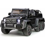andos Elektrické autíčko Mercedes-Benz G63 6x6 AMG lakované černé – Zboží Dáma