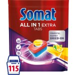Somat All in1 Extra Lemon kapsle do myčky 115 ks – Zbozi.Blesk.cz