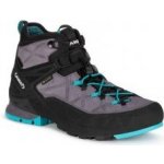 Aku Rock Dfs Mid GTX dámská obuv grey turquoise – Zboží Mobilmania