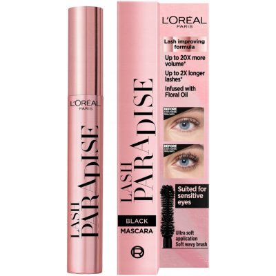 L'Oréal Paris Zhušťující a prodlužující řasenka Paradisextatic Black 6,4 ml – Zboží Dáma