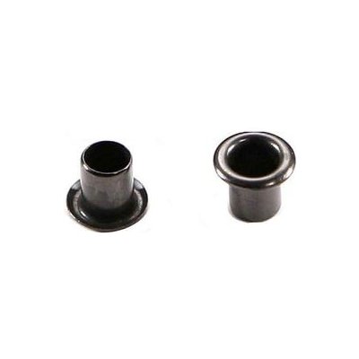 Chicago Screws Kydexové duté Nýty, očka, délka 8 mm, ⌀ 6 mm - Černé – Zboží Dáma