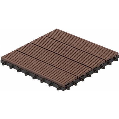 Tegola Technodeck WPC 300 x 300 mm oak brown 829031401 1 ks – Zbozi.Blesk.cz