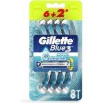 Gillette Blue3 Cool 8 ks – Hledejceny.cz