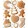 Dětské vyšívání Tulimi Barevná veselá nažehlovačka Christmas Cookie