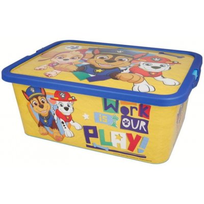 Stor Plastový úložný box Paw Patrol 13L 02545