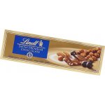Lindt Zlatá tabulka mléčná s oříšky a rozinkami 300 g – Zboží Dáma