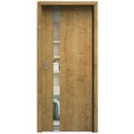 Sapeli Harmonie Komfort M83 posuvné dub sukatý 60 x 197 cm Čiré sklo – Hledejceny.cz