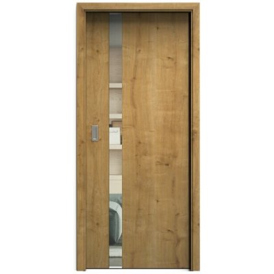 Sapeli Harmonie Komfort M83 posuvné dub sukatý 60 x 197 cm Čiré sklo – Hledejceny.cz