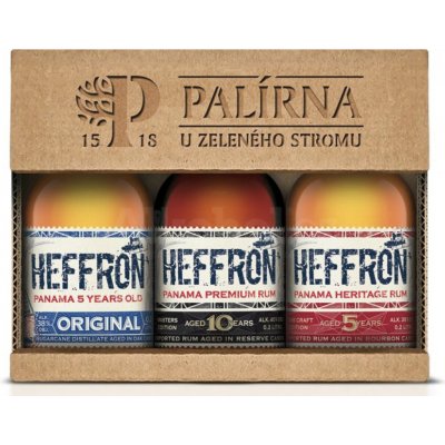 Heffron Degustační Sada 38,67% 3 x 0,2 l (karton) – Hledejceny.cz