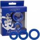 CalExotics Admiral Cock Ring Set, sada 3 ks elastických kroužků na penis