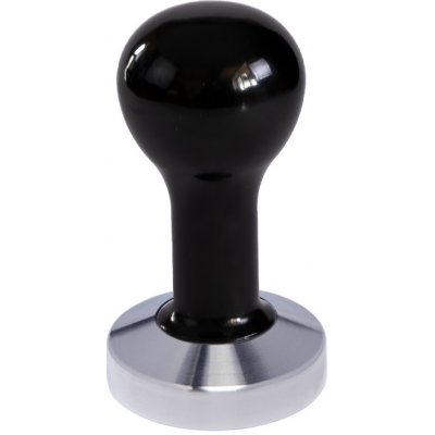 Buna Café Tamper kov černý, nerez mat, plochý 58 mm