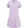 Dámské šaty Urban Classics Ladies Valance Tee Dress lilac