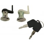 SADA ZÁMKŮ LEVÝ+PRAVÝ PEUGEOT 206 (2_), 01.98-04.09 OE: 9170-N8 256521, 0BS139, BS139 POLCAR – Sleviste.cz