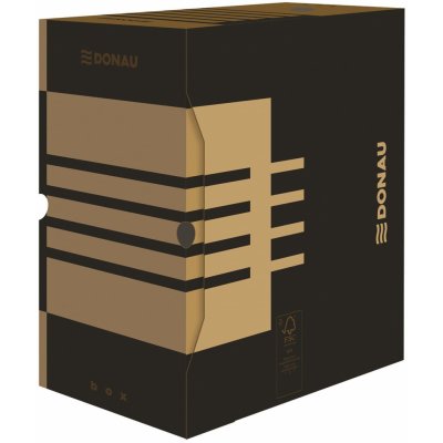 Donau Archivační krabice- A4, 15 cm, hnědá, 1 ks – Sleviste.cz