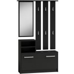 DobreSny Předsíňová stěna ERVIN černá – Hledejceny.cz