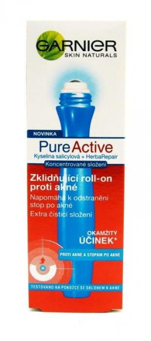 Garnier PureActive zklidňující roll-on proti akné 15 ml od 121 Kč -  Heureka.cz