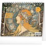 NOTIQUE stolní Alfons Mucha 16,5 × 13 cm 2027 – Hledejceny.cz
