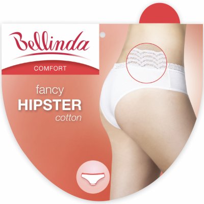 Bellinda kalhotky fancy cotton HIPSTER bílá – Zbozi.Blesk.cz