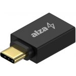 AlzaPower USB-C (M) to USB-A (F) 3.0 OTG černý APW-ADTCUA01B – Zboží Mobilmania