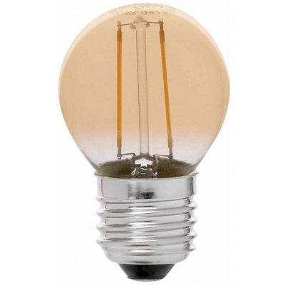 FARO LED žárovka G45 E27 2W filament AMBER 2200K – Hledejceny.cz